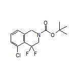 2-Boc-5-chloro-4,4-difluoro-1,2,3,4-tetrahydroisoquinoline