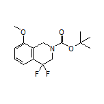 2-Boc-4,4-difluoro-8-methoxy-1,2,3,4-tetrahydroisoquinoline