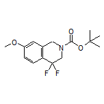 2-Boc-4,4-difluoro-7-methoxy-1,2,3,4-tetrahydroisoquinoline
