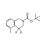 2-Boc-4,4-difluoro-5-methyl-1,2,3,4-tetrahydroisoquinoline