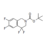 2-Boc-4,4,6,7-tetrafluoro-1,2,3,4-tetrahydroisoquinoline