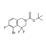 2-Boc-5-bromo-4,4,6-trifluoro-1,2,3,4-tetrahydroisoquinoline