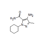 4-Amino-1-cyclohexyl-3-methyl-1H-pyrazole-5-carboxamide