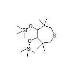 [(3,3,6,6-Tetramethylthiepane-4,5-diyl)bis(oxy)]bis(trimethylsilane)
