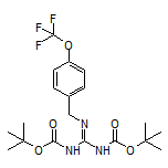 1,3-Bis(Boc)-2-[4-(trifluoromethoxy)benzyl]guanidine