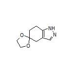 1,4,6,7-Tetrahydrospiro[indazole-5,2’-[1,3]dioxolane]