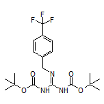 1,3-Bis(Boc)-2-[4-(trifluoromethyl)benzyl]guanidine