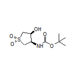 (3R,4S)-3-(Boc-amino)-4-hydroxytetrahydrothiophene 1,1-Dioxide