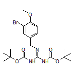 1,3-Bis(Boc)-2-(3-bromo-4-methoxybenzyl)guanidine