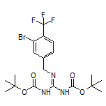 1,3-Bis(Boc)-2-[3-bromo-4-(trifluoromethyl)benzyl]guanidine