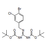 1,3-Bis(Boc)-2-(4-bromo-3-chlorobenzyl)guanidine