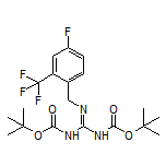 1,3-Bis(Boc)-2-[4-fluoro-2-(trifluoromethyl)benzyl]guanidine