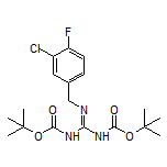 1,3-Bis(Boc)-2-(3-chloro-4-fluorobenzyl)guanidine