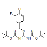 1,3-Bis(Boc)-2-(4-chloro-3-fluorobenzyl)guanidine