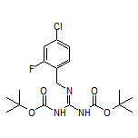 1,3-Bis(Boc)-2-(4-chloro-2-fluorobenzyl)guanidine