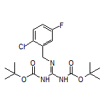 1,3-Bis(Boc)-2-(2-chloro-5-fluorobenzyl)guanidine