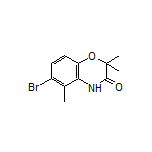 6-Bromo-2,2,5-trimethyl-2H-benzo[b][1,4]oxazin-3(4H)-one