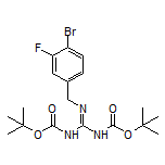1,3-Bis(Boc)-2-(4-bromo-3-fluorobenzyl)guanidine