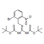 1,3-Bis(Boc)-2-(2-bromo-6-nitrobenzyl)guanidine