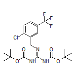 1,3-Bis(Boc)-2-[2-chloro-5-(trifluoromethyl)benzyl]guanidine
