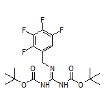 1,3-Bis(Boc)-2-(2,3,4,5-tetrafluorobenzyl)guanidine