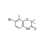 7-Bromo-2,2,8-trimethyl-2H-benzo[b][1,4]oxazin-3(4H)-one
