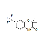 2,2-Dimethyl-7-(trifluoromethyl)-2H-benzo[b][1,4]oxazin-3(4H)-one
