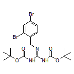 1,3-Bis(Boc)-2-(2,4-dibromobenzyl)guanidine