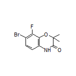 7-Bromo-8-fluoro-2,2-dimethyl-2H-benzo[b][1,4]oxazin-3(4H)-one