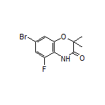 7-Bromo-5-fluoro-2,2-dimethyl-2H-benzo[b][1,4]oxazin-3(4H)-one