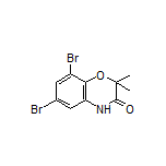 6,8-Dibromo-2,2-dimethyl-2H-benzo[b][1,4]oxazin-3(4H)-one