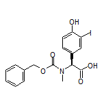 (S)-2-[Cbz(methyl)amino]-2-(4-hydroxy-3-iodophenyl)acetic Acid