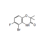 5-Bromo-6-fluoro-2,2-dimethyl-2H-benzo[b][1,4]oxazin-3(4H)-one