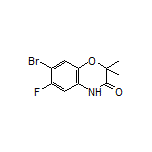 7-Bromo-6-fluoro-2,2-dimethyl-2H-benzo[b][1,4]oxazin-3(4H)-one