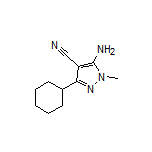 5-Amino-3-cyclohexyl-1-methyl-1H-pyrazole-4-carbonitrile