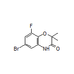 6-Bromo-8-fluoro-2,2-dimethyl-2H-benzo[b][1,4]oxazin-3(4H)-one
