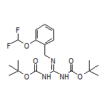 1,3-Bis(Boc)-2-[2-(difluoromethoxy)benzyl]guanidine