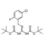 1,3-Bis(Boc)-2-(5-chloro-2-fluorobenzyl)guanidine