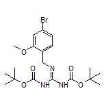 1,3-Bis(Boc)-2-(4-bromo-2-methoxybenzyl)guanidine