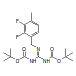 1,3-Bis(Boc)-2-(2,3-difluoro-4-methylbenzyl)guanidine