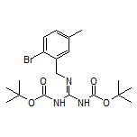 1,3-Bis(Boc)-2-(2-bromo-5-methylbenzyl)guanidine