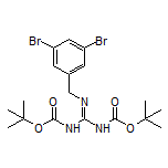 1,3-Bis(Boc)-2-(3,5-dibromobenzyl)guanidine