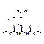 1,3-Bis(Boc)-2-(2,5-dibromobenzyl)guanidine
