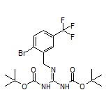 1,3-Bis(Boc)-2-[2-bromo-5-(trifluoromethyl)benzyl]guanidine