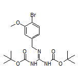 1,3-Bis(Boc)-2-(4-bromo-3-methoxybenzyl)guanidine