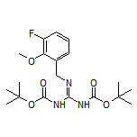 1,3-Bis(Boc)-2-(3-fluoro-2-methoxybenzyl)guanidine