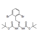 1,3-Bis(Boc)-2-(2,6-dibromobenzyl)guanidine
