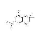 8-Chloro-2,2-dimethyl-6-nitro-3,4-dihydro-2H-benzo[b][1,4]oxazine