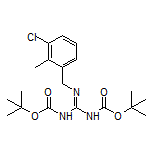 1,3-Bis(Boc)-2-(3-chloro-2-methylbenzyl)guanidine