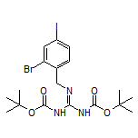 1,3-Bis(Boc)-2-(2-bromo-4-iodobenzyl)guanidine